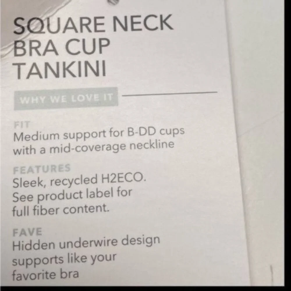 Athleta square neck