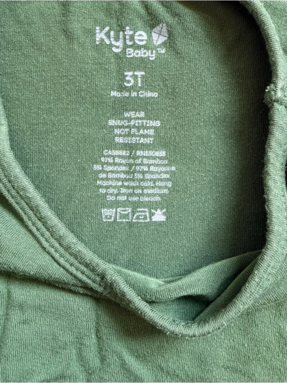 KYTE BABY Toddler Pajamas Size 3T Hunter