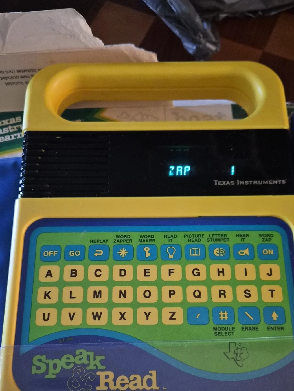 Texas Instruments vintage speak