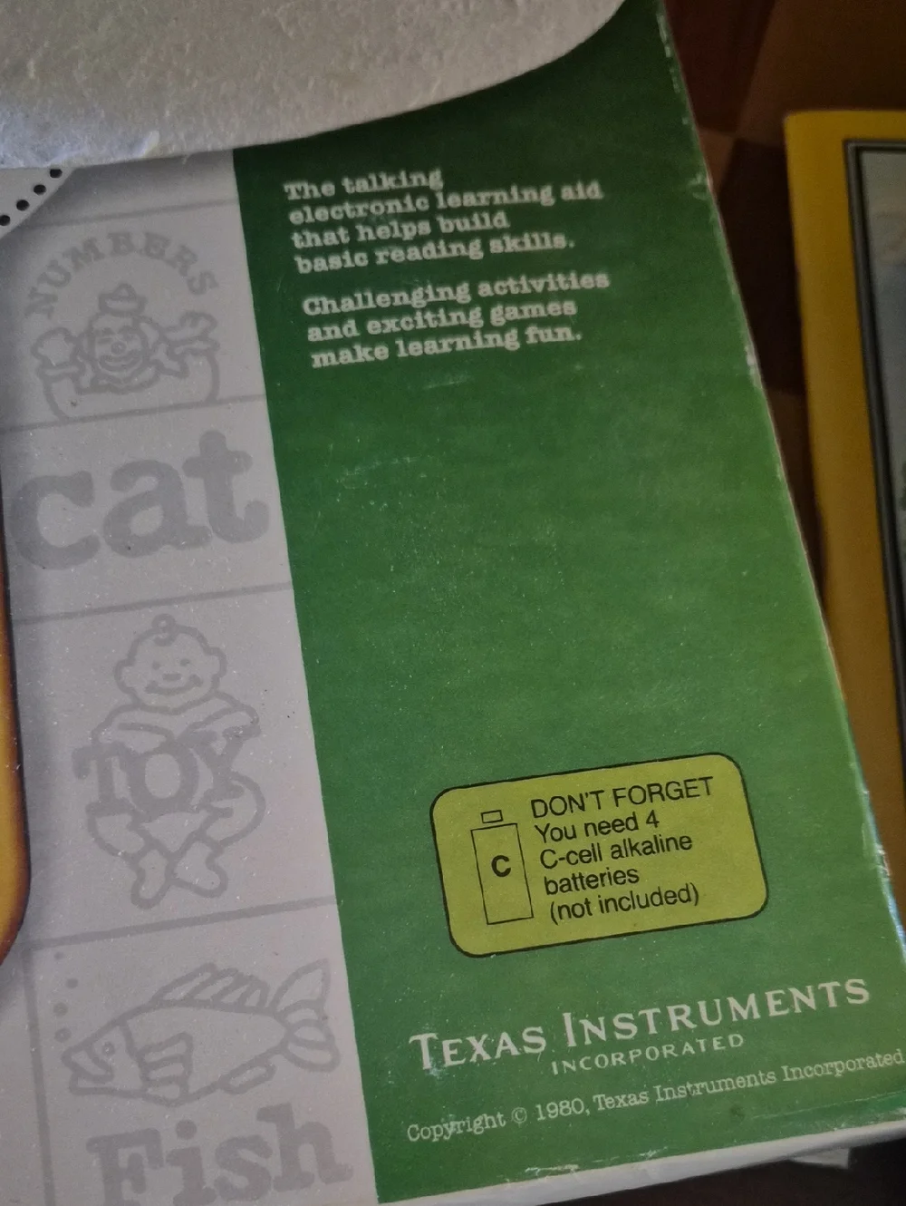 Texas Instruments vintage speak