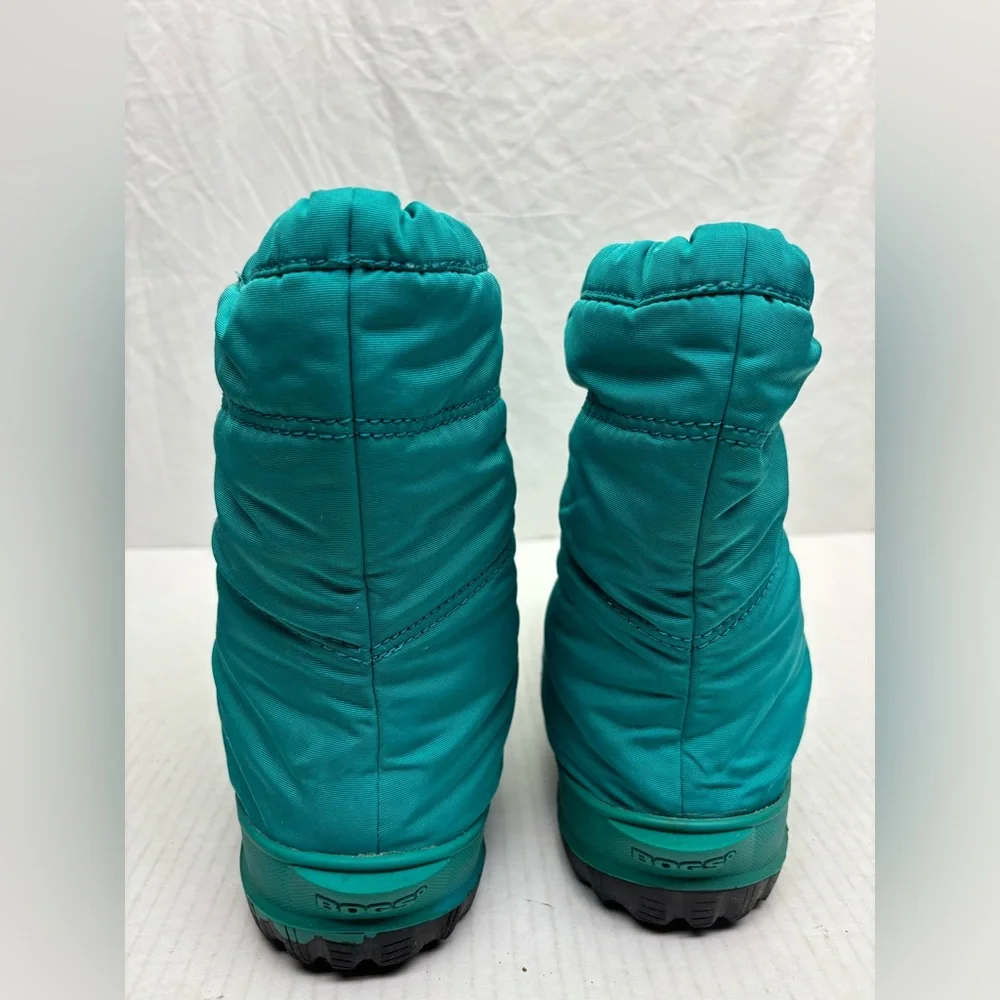 Bogs teal puffer