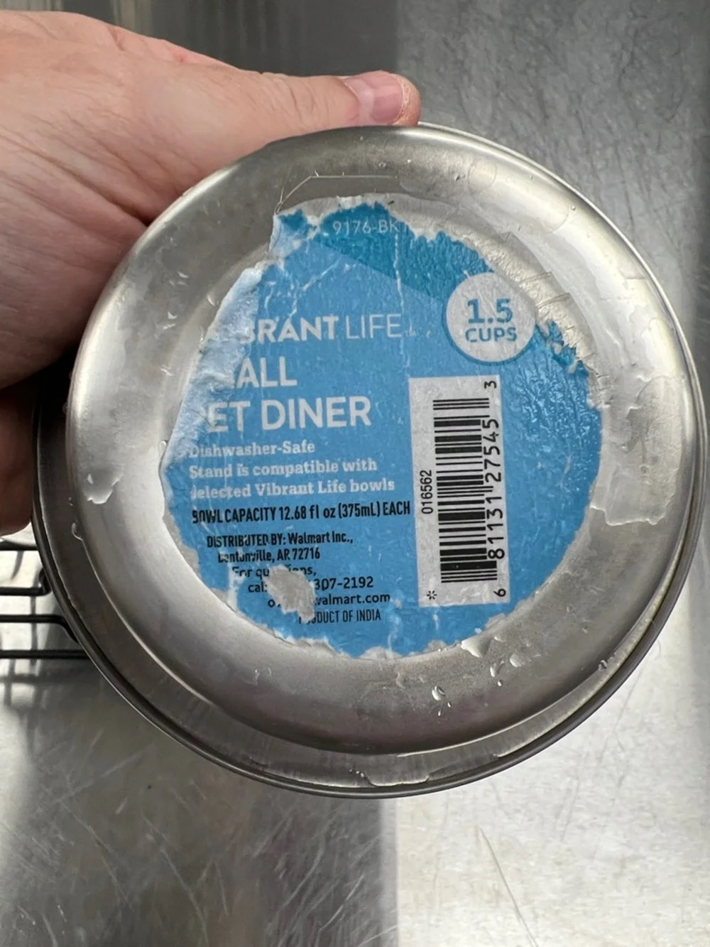 Vibrant removable stainless