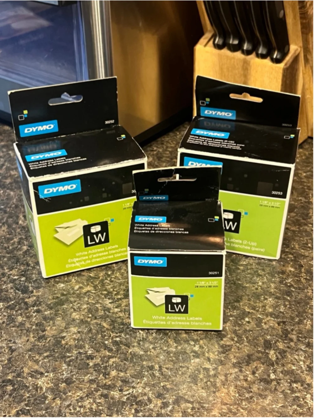 DYMO all boxes