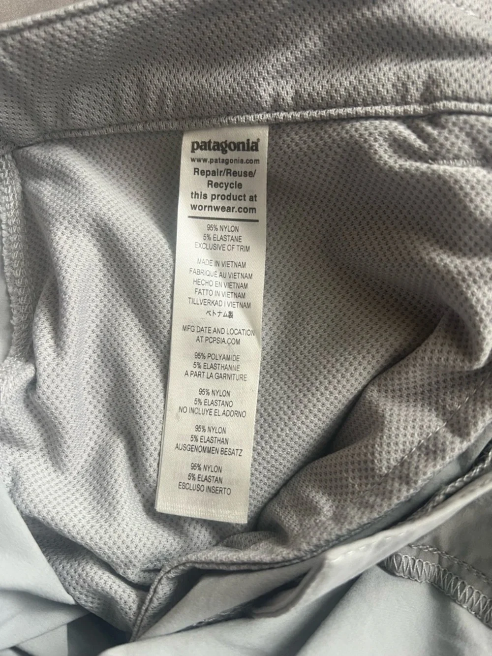 Patagonia light gray