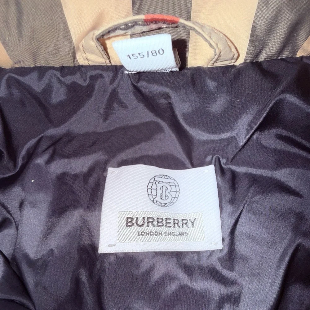 BURBERRY Girl's Mollie Vintage Check Jacket size 14