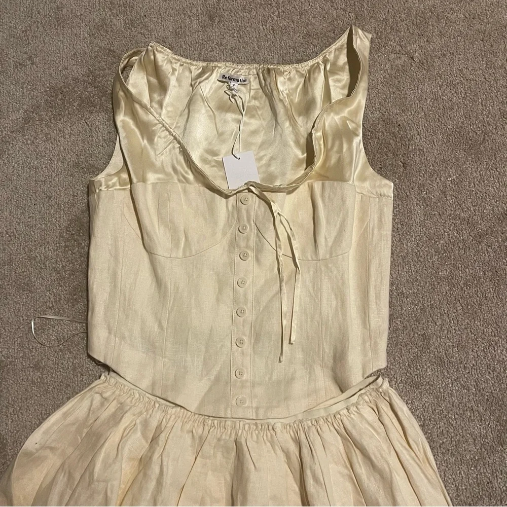 Reformation evy linen