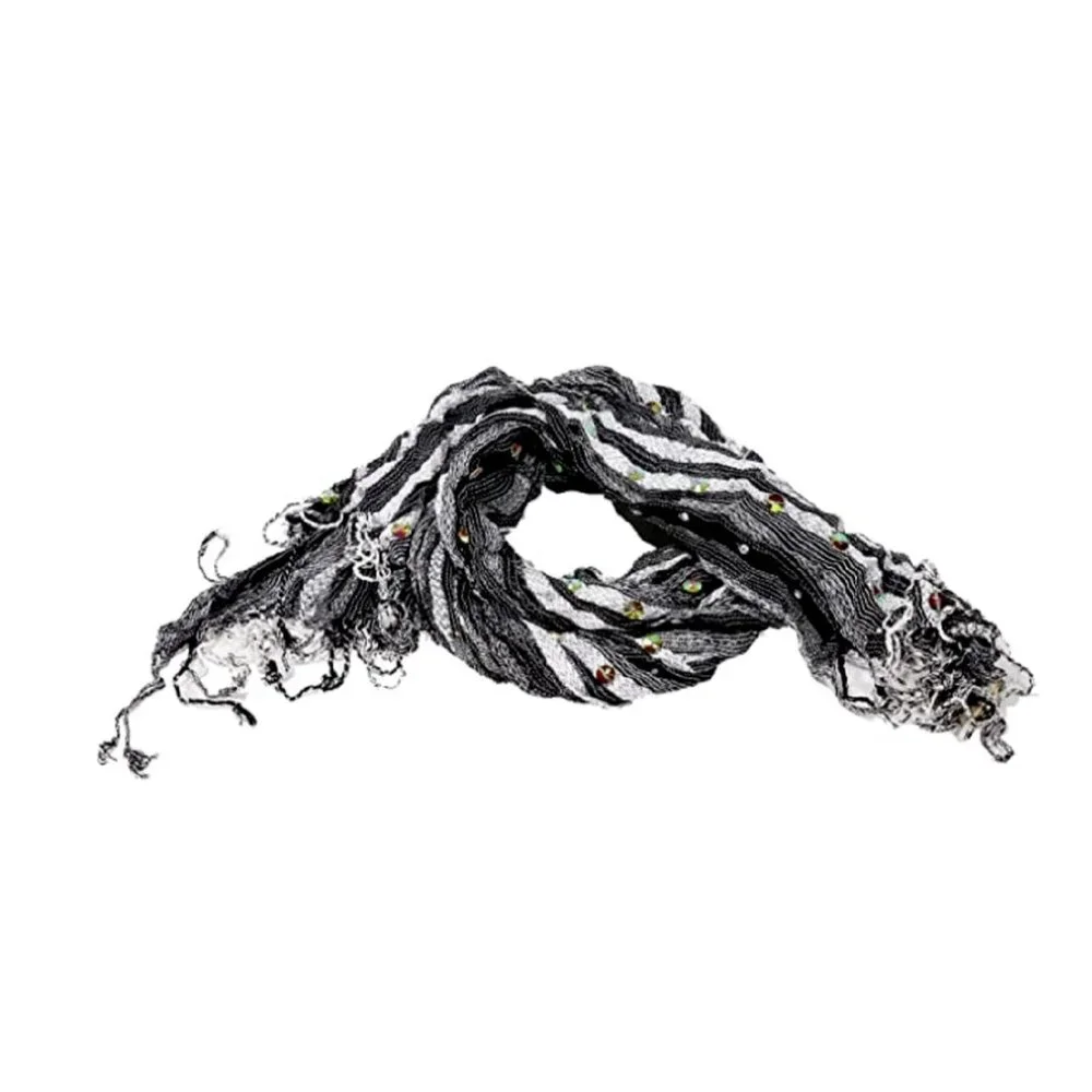 Collection XIIX Embellished Stripes Wrap