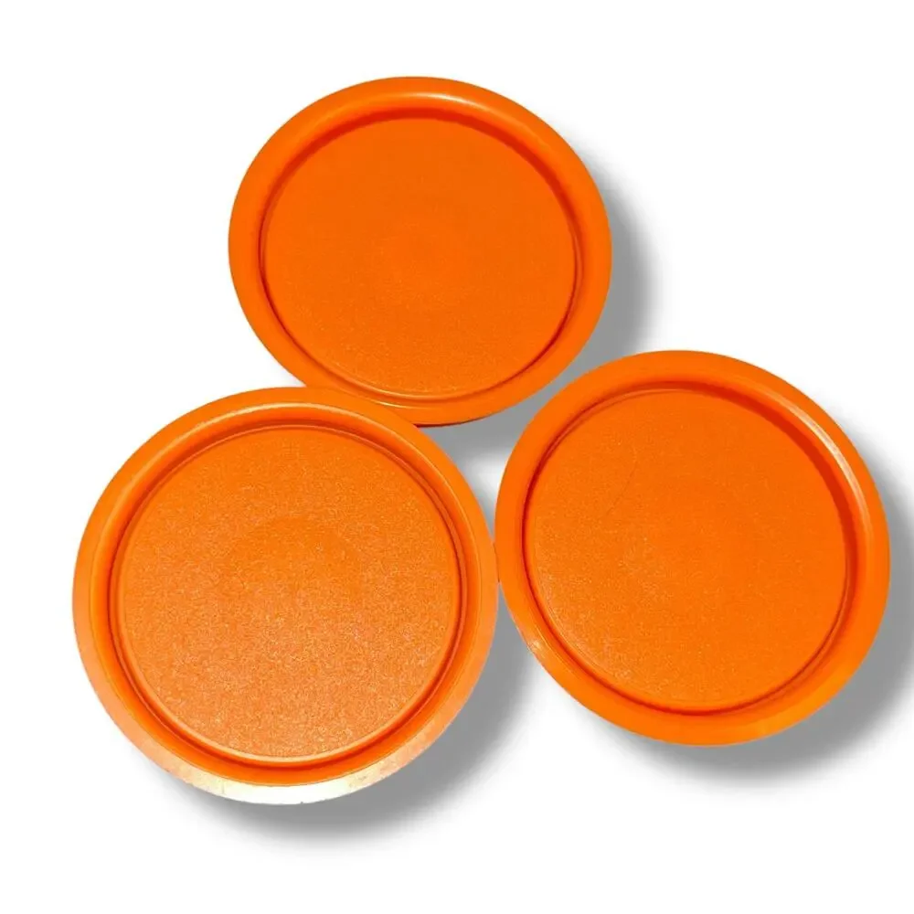 Tupperware 201 Orange Midget Seal Lid Replacement 2.25