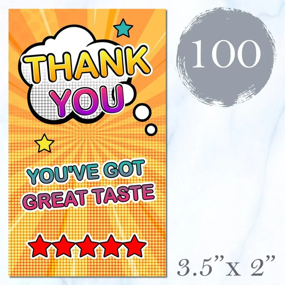100 Thank You Cards