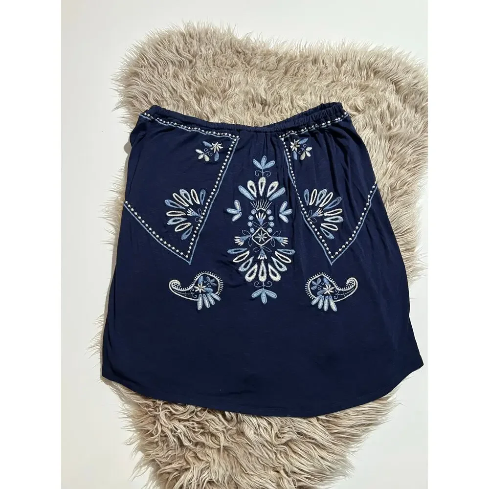 shown embroidered