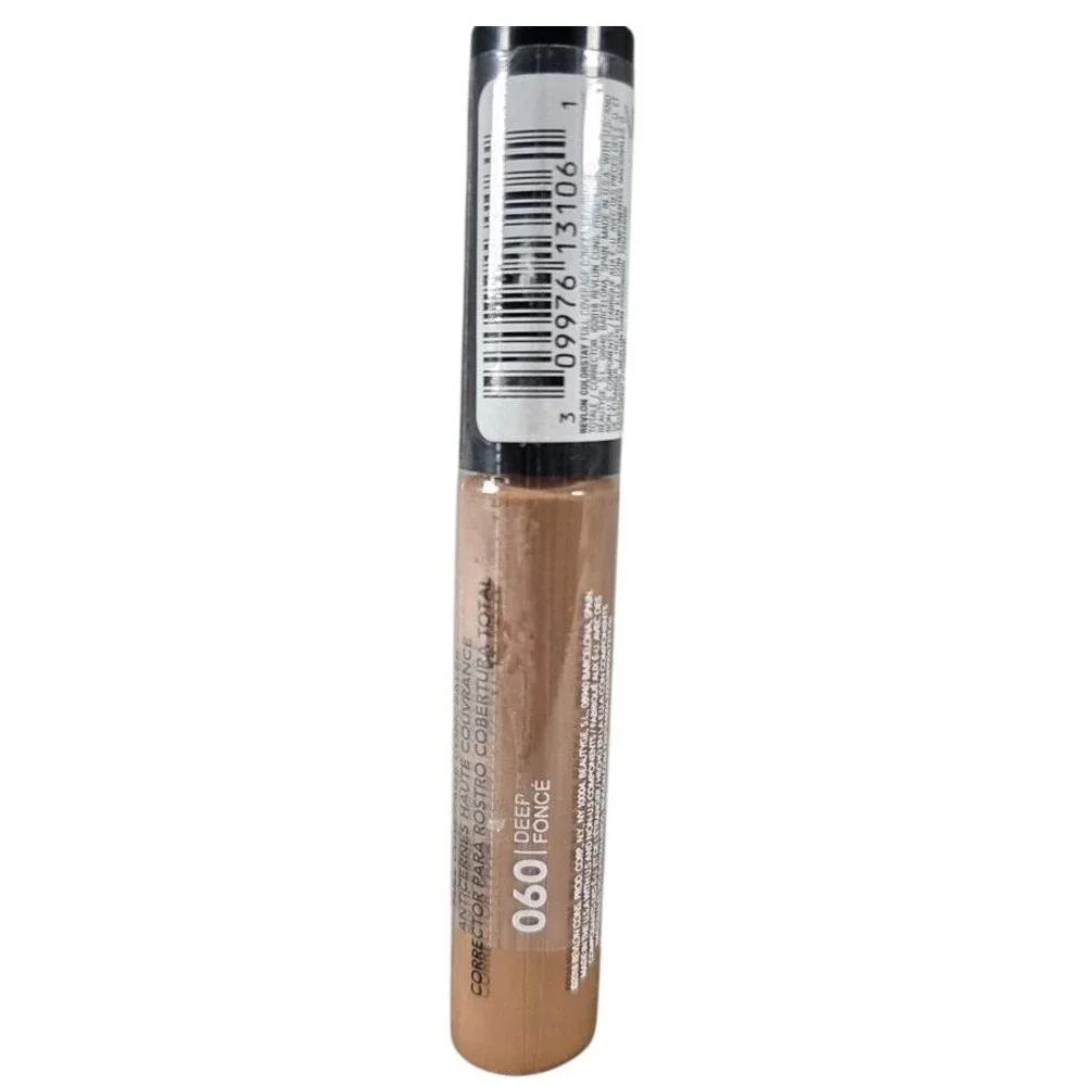 Revlon ColorStay Full Coverage Concealer 060 Deep Foncé‎ Long-Wear 0.21oz