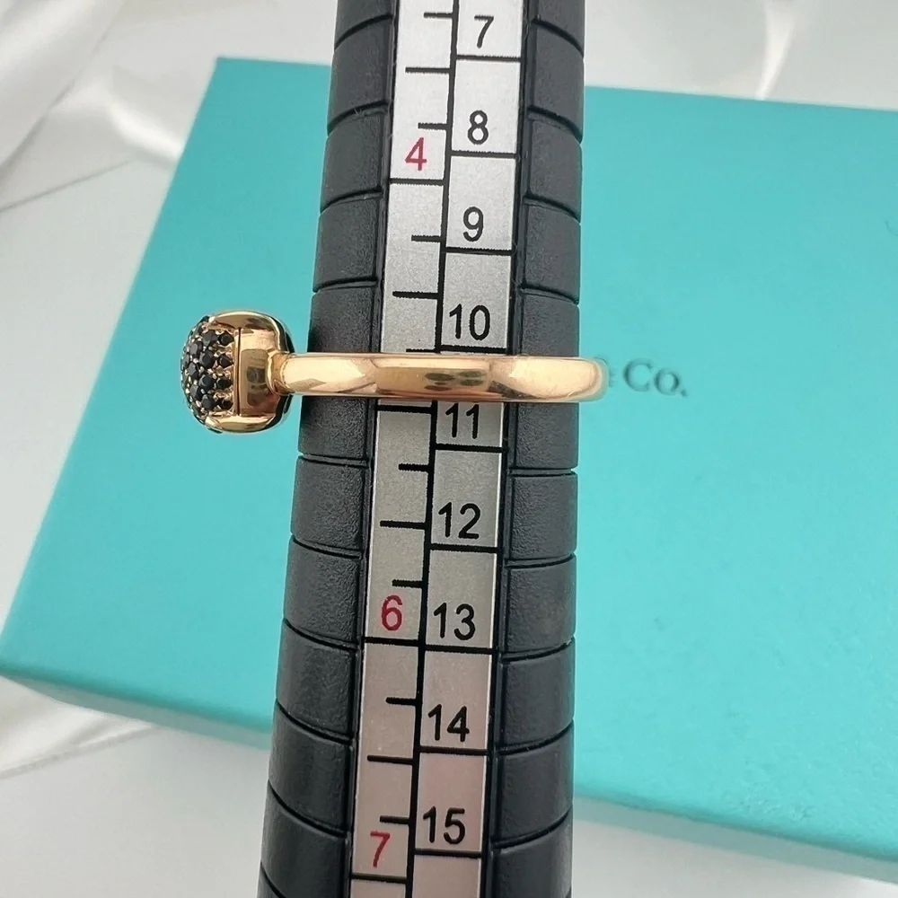 Tiffany & Co. black spinel