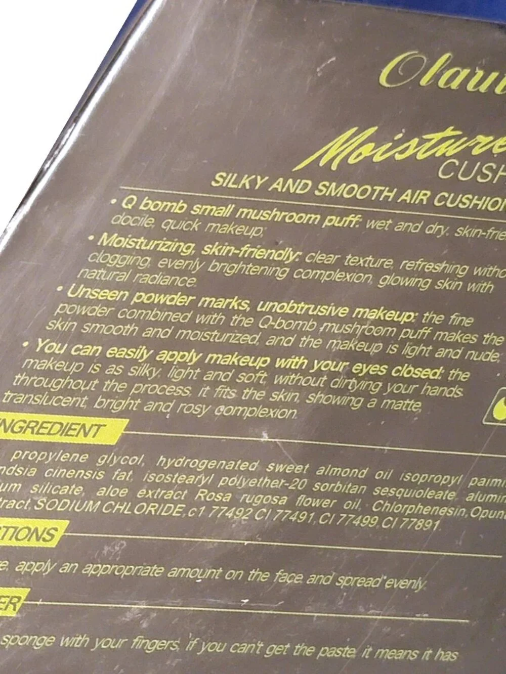 Olauty moisture cushion