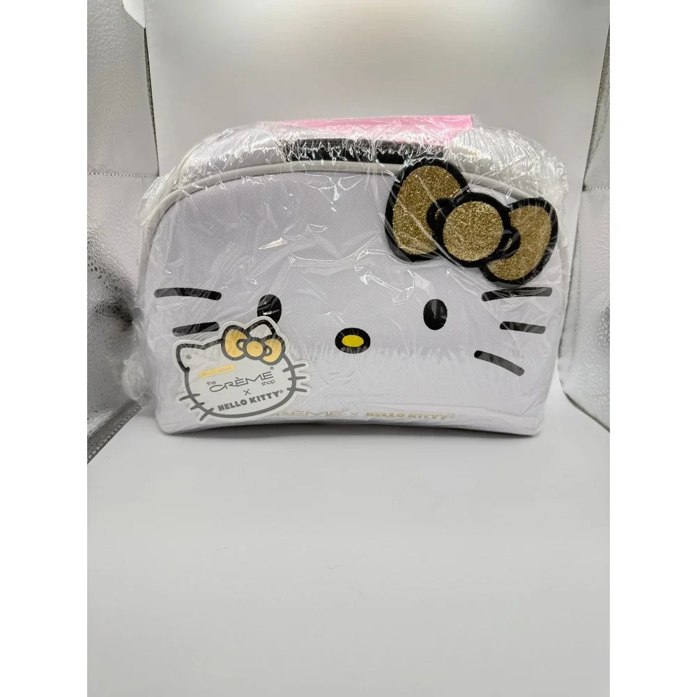 The‎ Creme Shop x Hello Kitty Gold Mystery Bundle Cosmetic Bag & Hand Cream Set