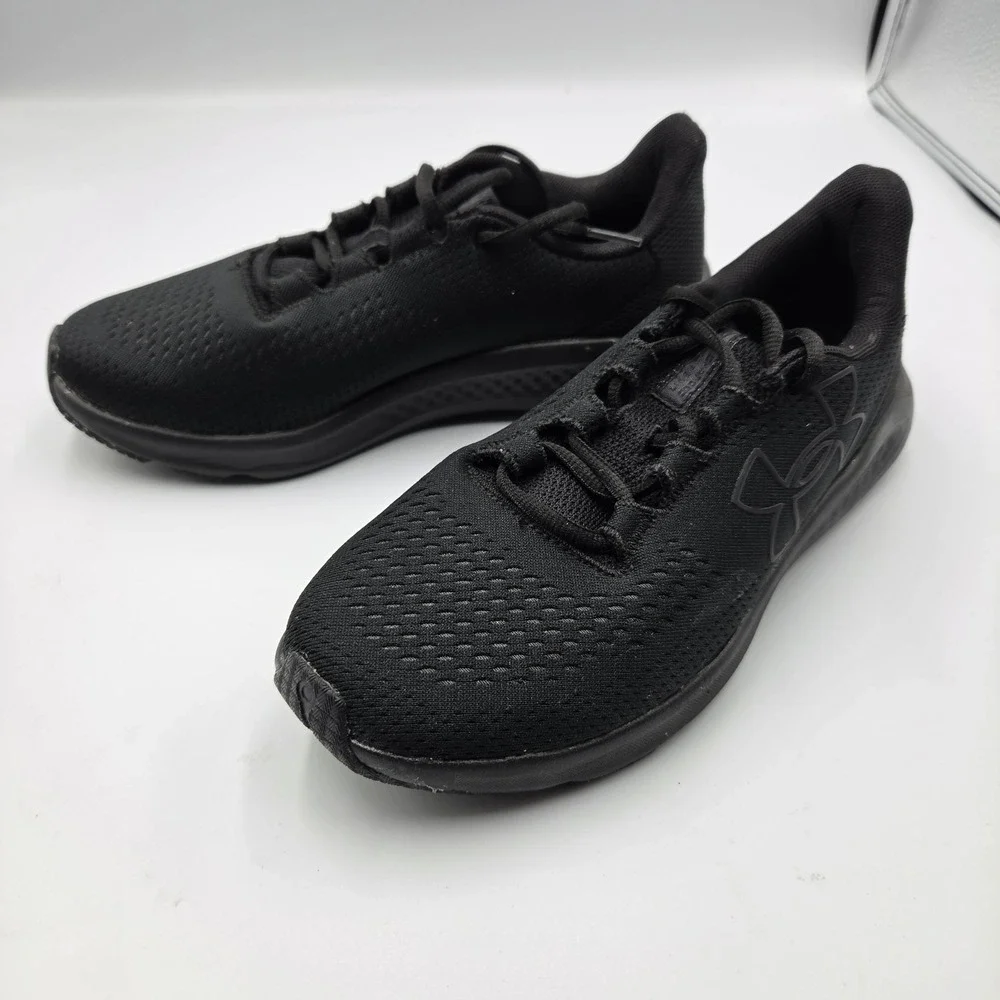 Under Armour Charged Assert 9 Wide D Women's Running Shoes Size 8 Black