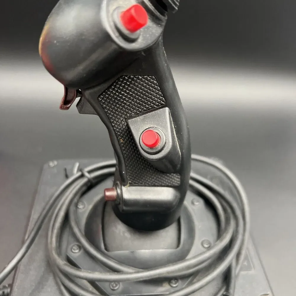 Thrustmaster Top Gun Platinum Joystick With Rapid‎ Response Throttle Wheel PC