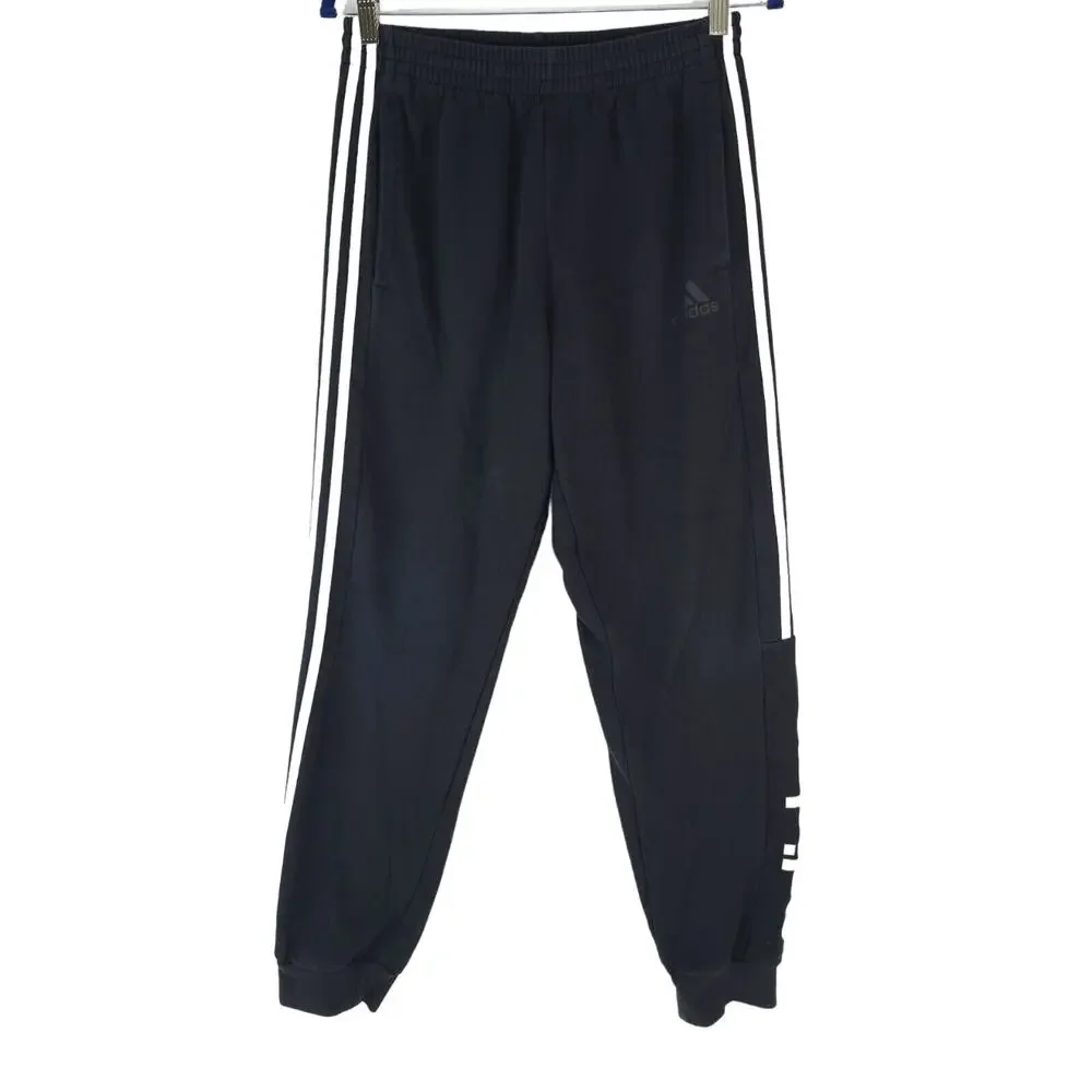 adidas Warm Windproof Loose Casual Sports Trousers Men's Black GD5473 Pants‎