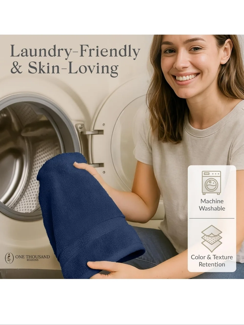 6 Premium Staple Cotton Bathroom Towel Set