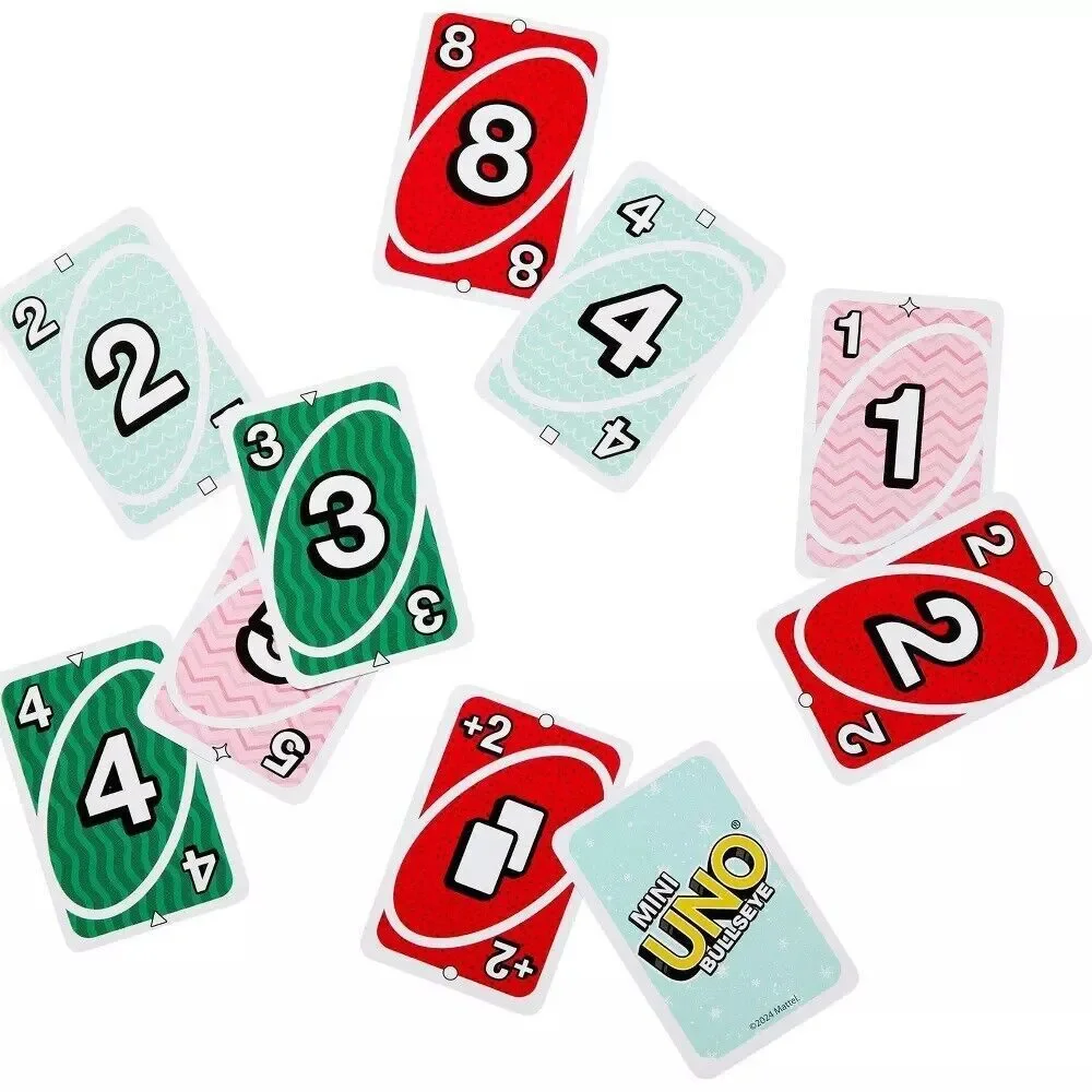 Mini UNO Bullseye Card Game Target