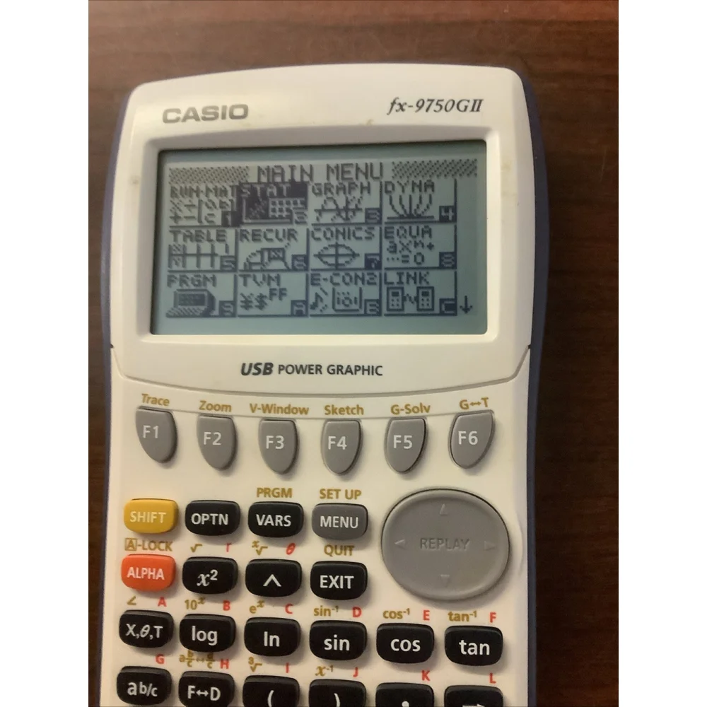 Casio fx-9750GII USB Power Graphic Calculator FULLY TESTED FX - 9750G II 9750