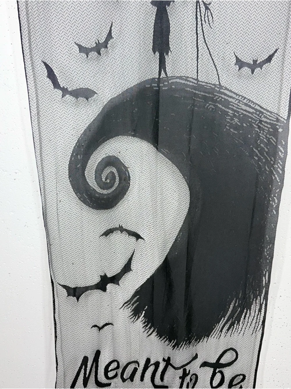 The Nightmare Before Christmas Lace Simply Meant to Be Wall Panel