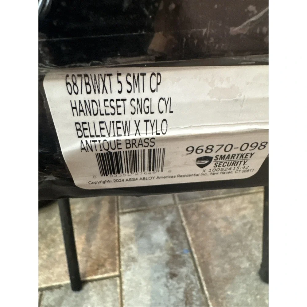 Kwikset open box
