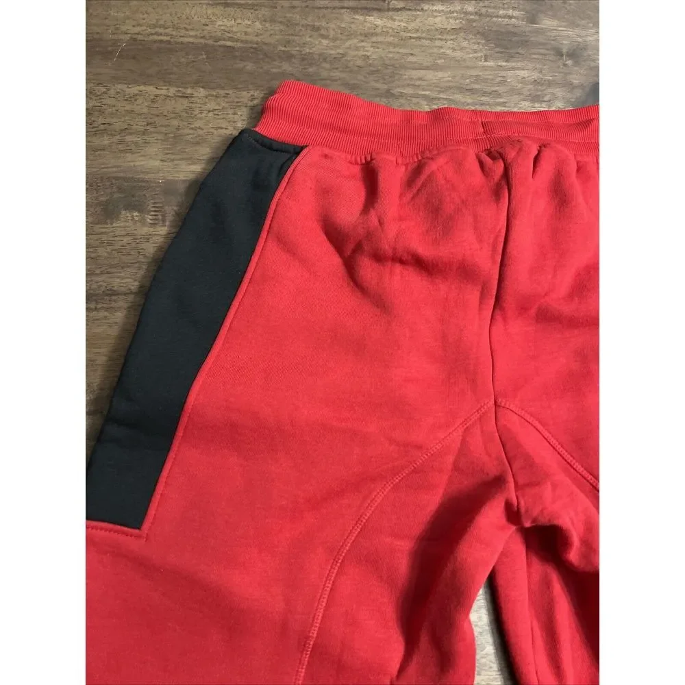 Vintage Y2K Phat Farm Baggy Long‎ Shorts Size Medium Red Pockets Sweat Shorts