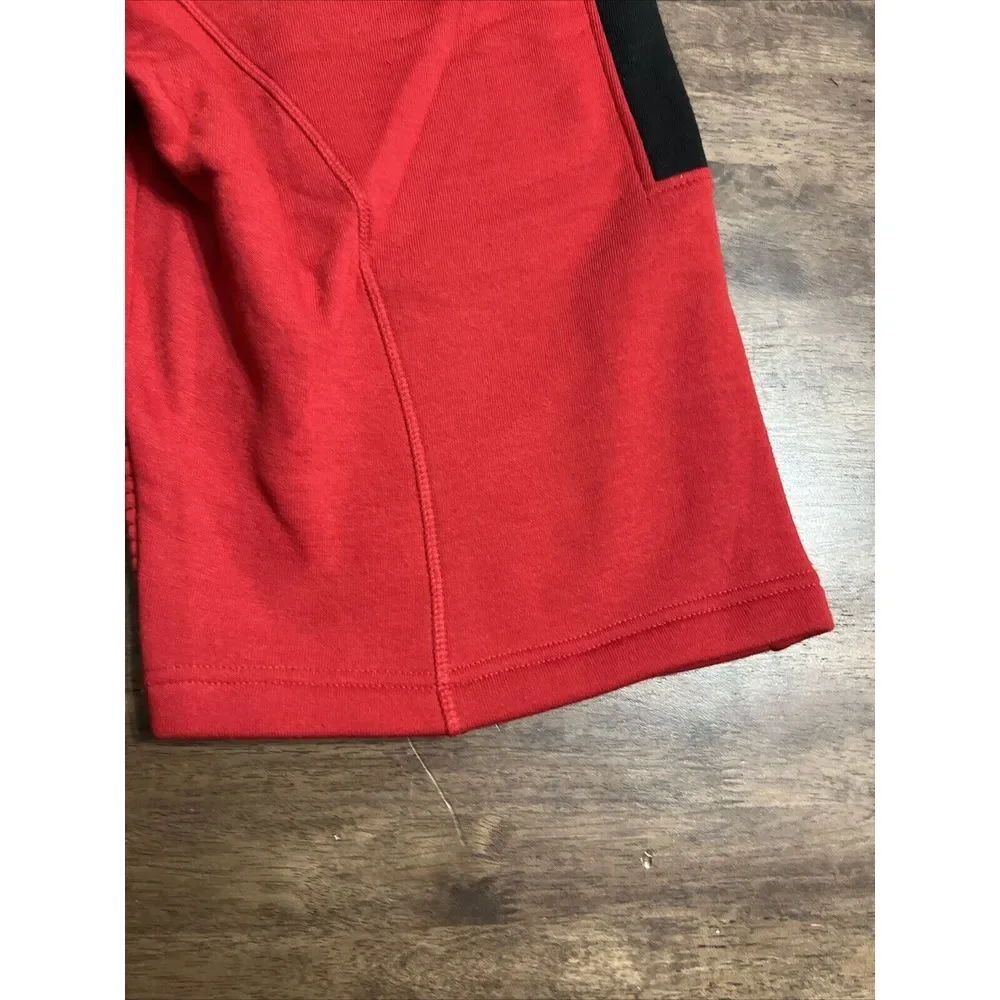 Vintage Y2K Phat Farm Baggy Long‎ Shorts Size Medium Red Pockets Sweat Shorts