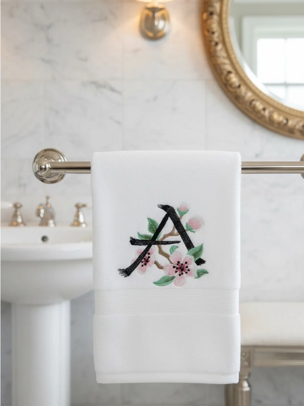 Handmade personalized embroidered