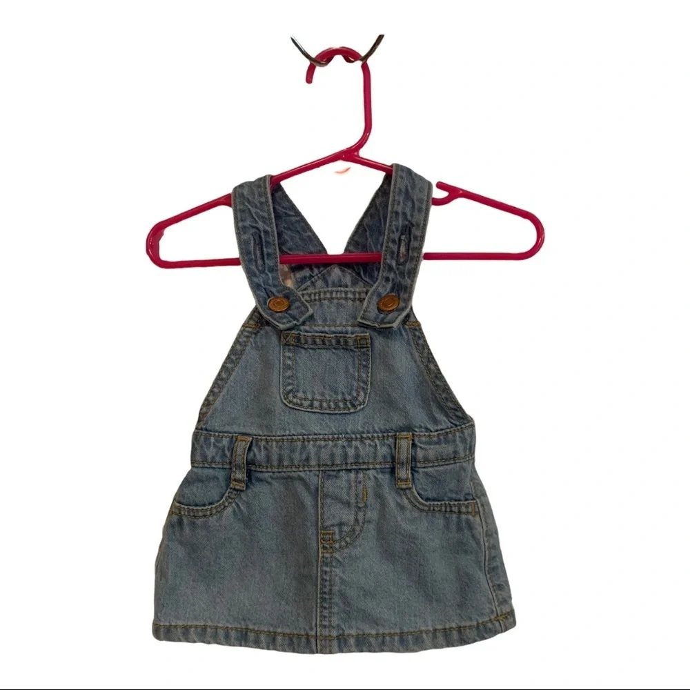 Old Navy baby‎ denim overall dress