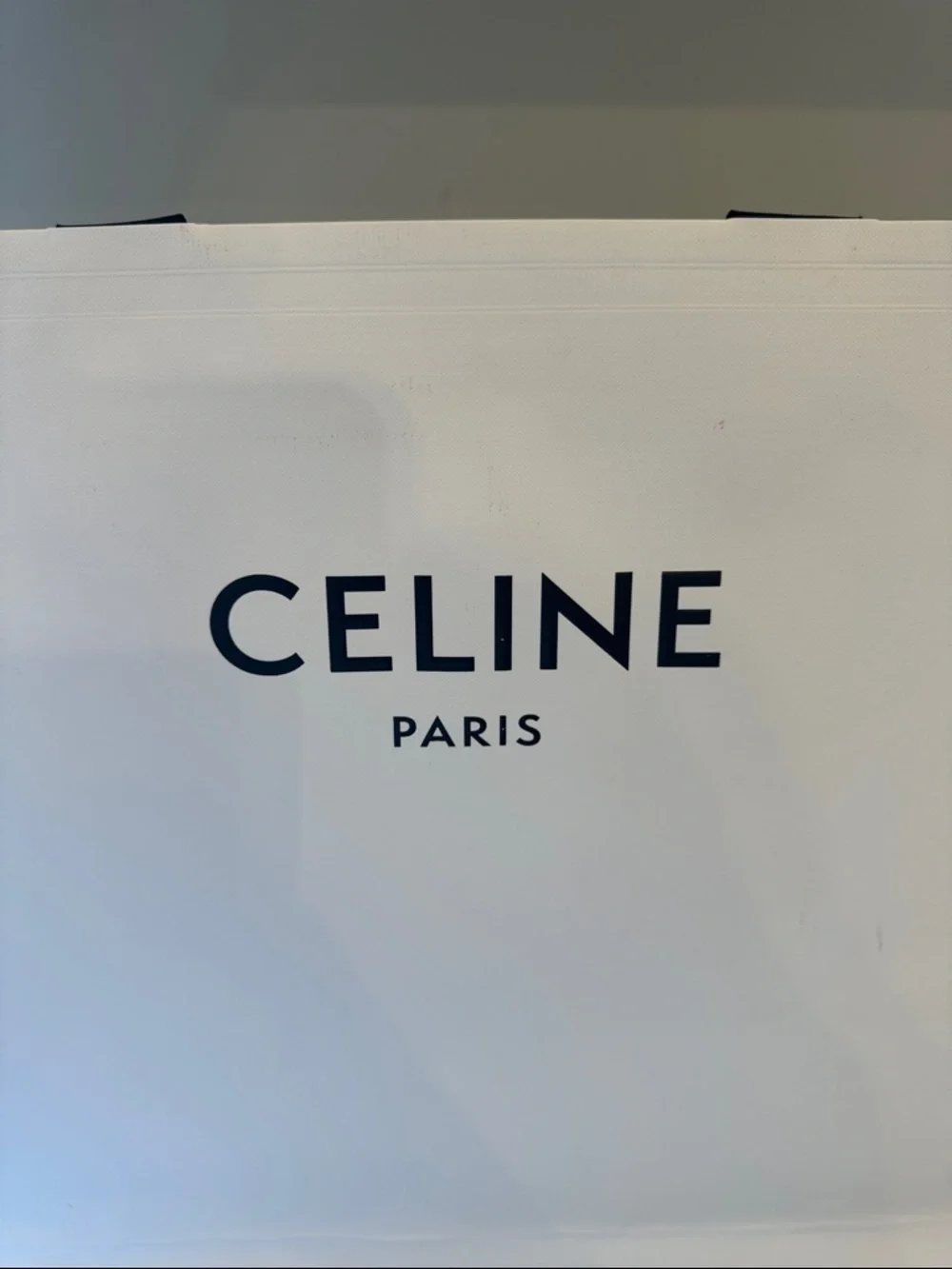 Celine white black