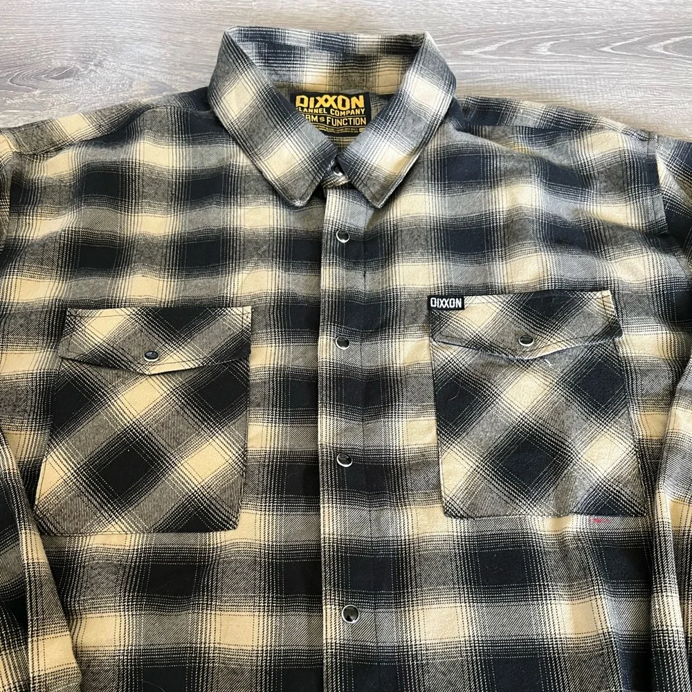 DIXXON flannel flaws good