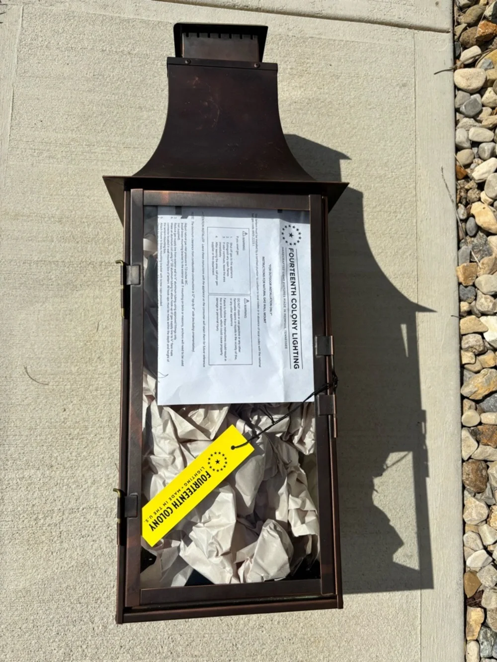 fourteenth colony lighting outdoor wall