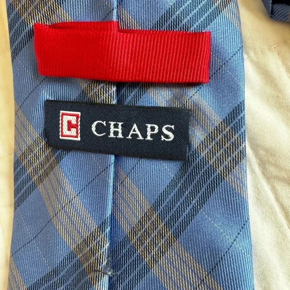 Chaps blue plaid