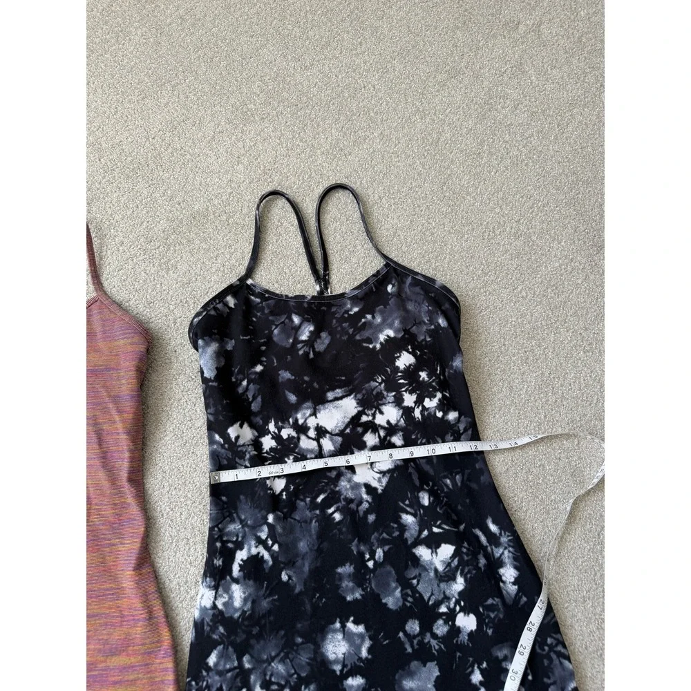 Lululemon Athletic Tank Top Size 4 Multicolor Slim Fit Power Y Bundle