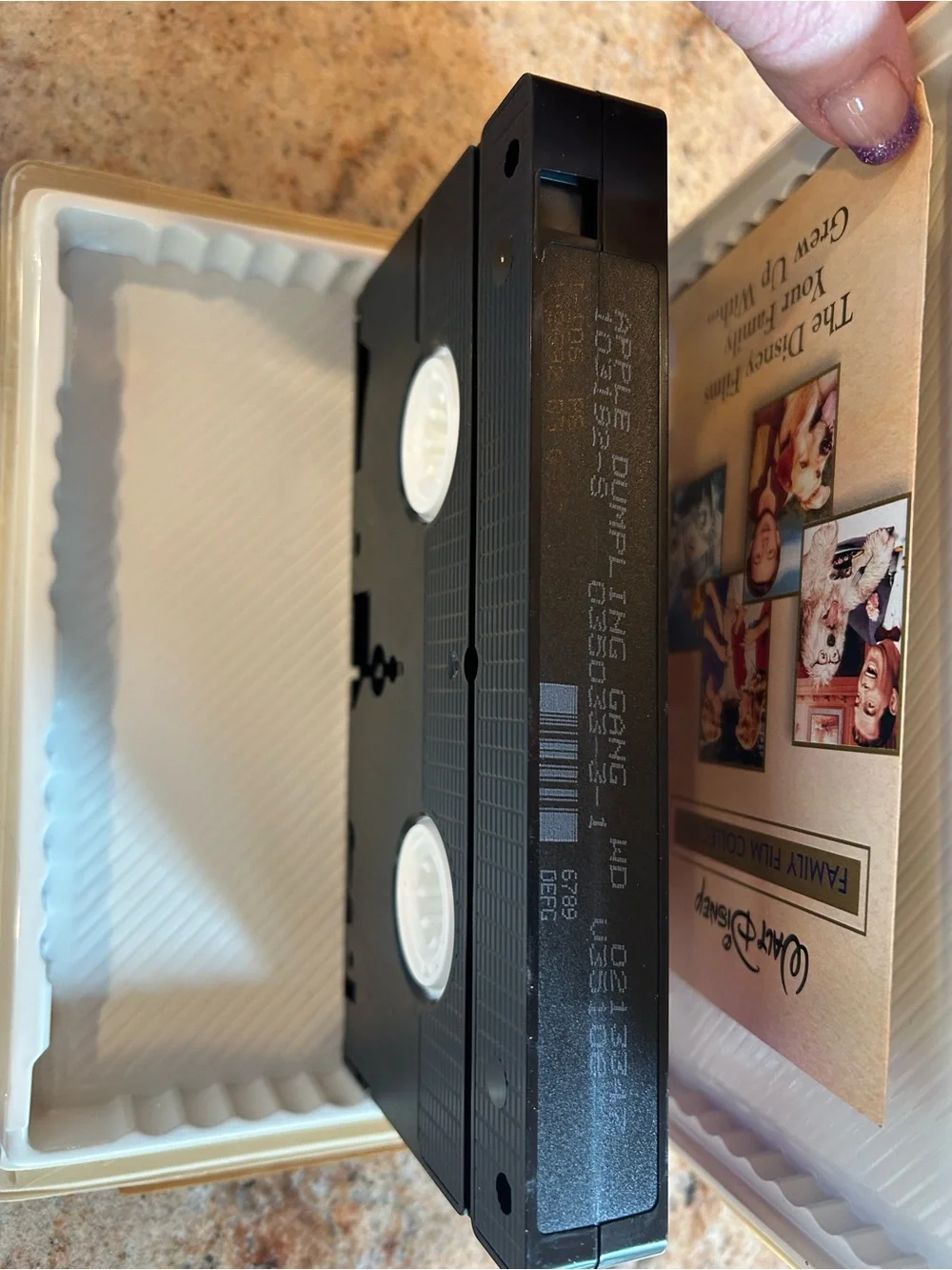 Walt Disney “The Apple Dumpling Gang” 1975 VHS from the Family Film Collection.