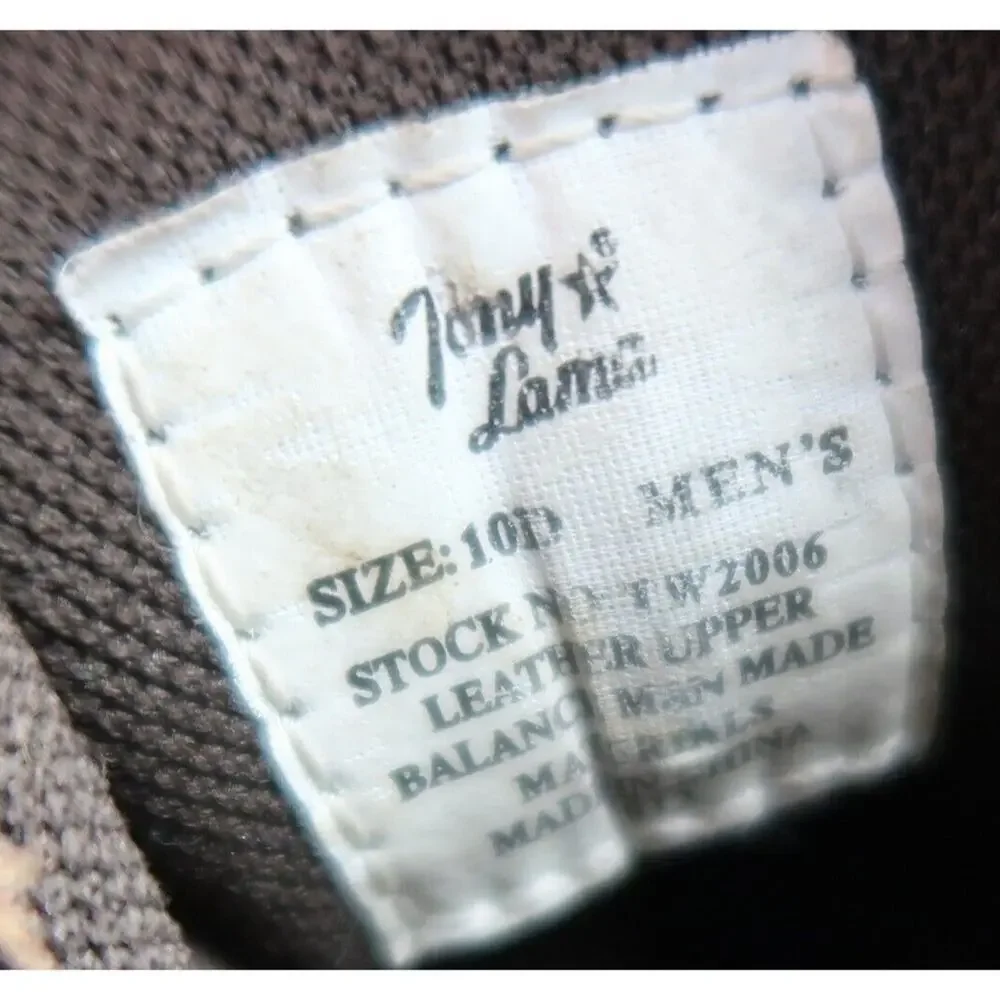 Tony Lama purchasing leather
