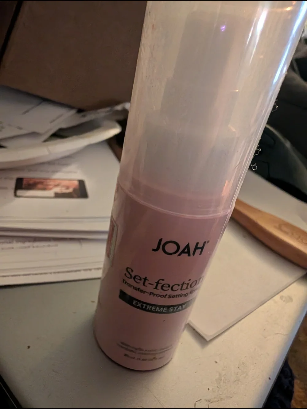 JOAH Set-fection Transfer-Proof Setting Spray in Light Pink