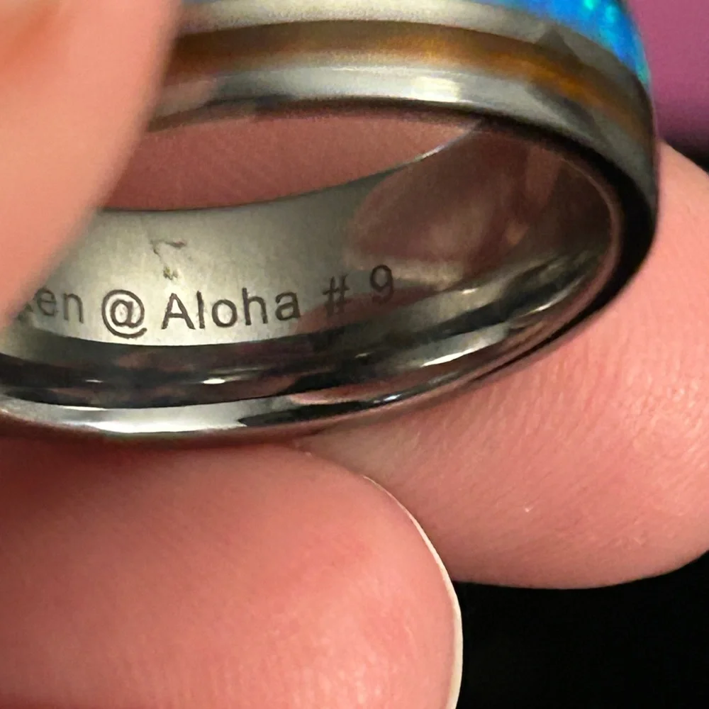 Tungsten this ring