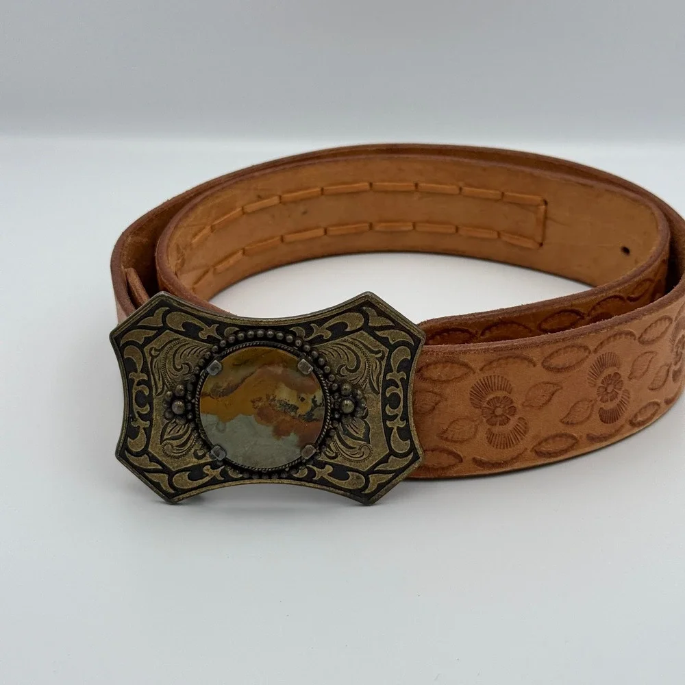 American Vintage tooled leather