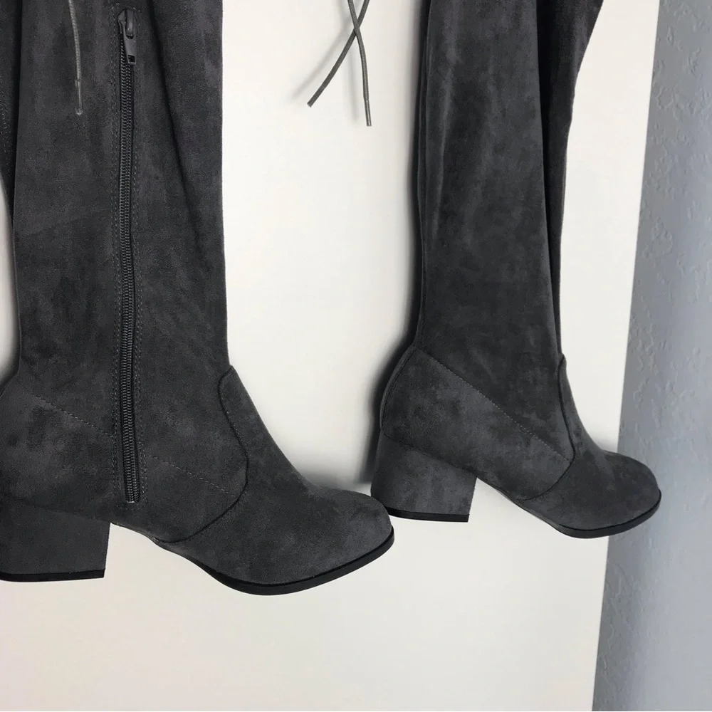 gray faux