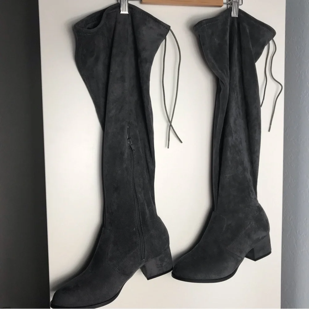 gray faux
