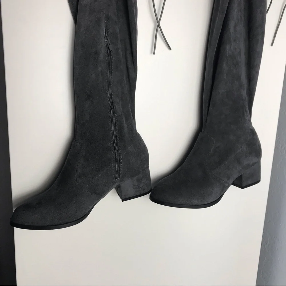 gray faux