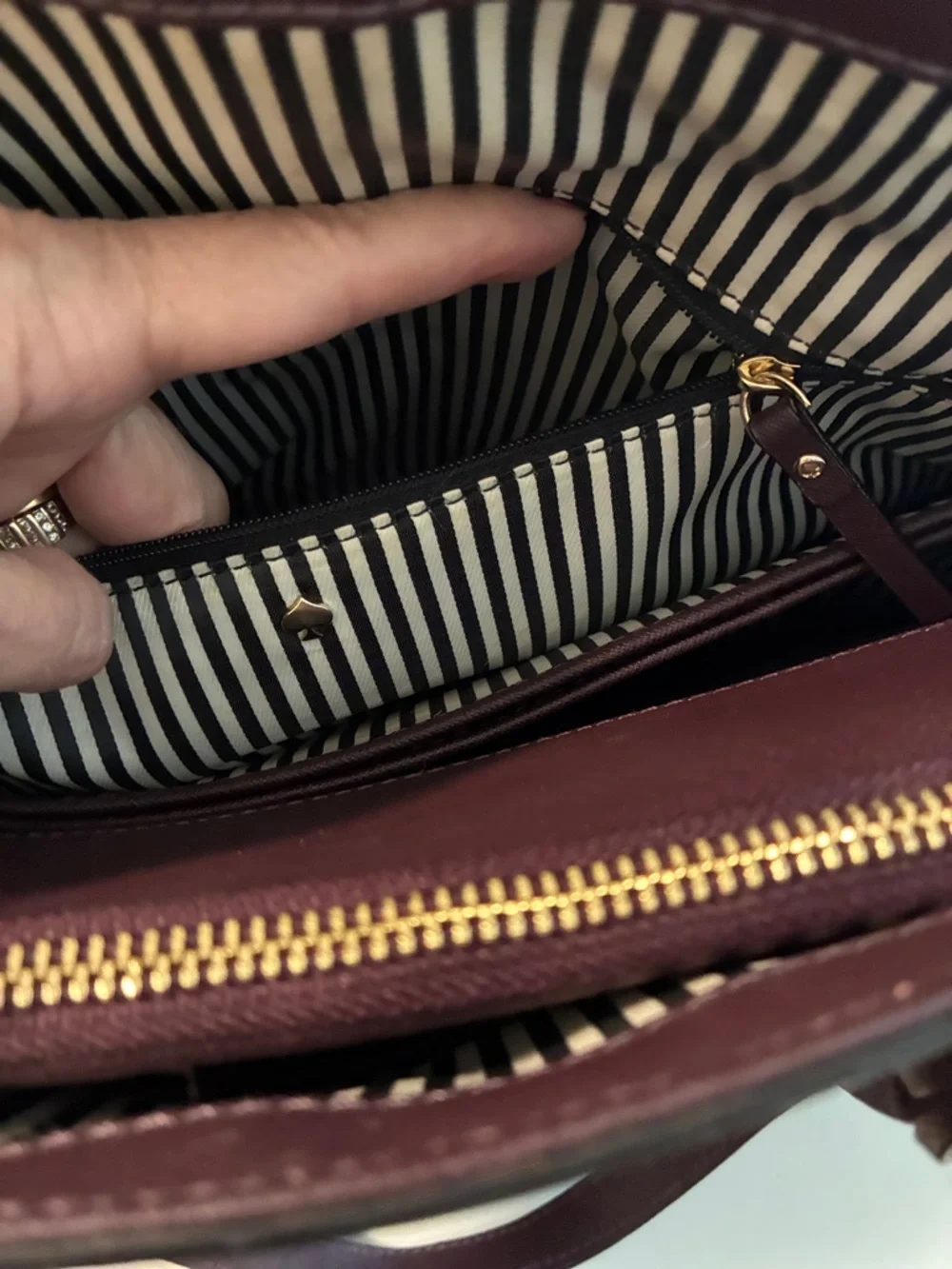Kate Spade Cameron NY Laptop Bag with Removable Padded Bag