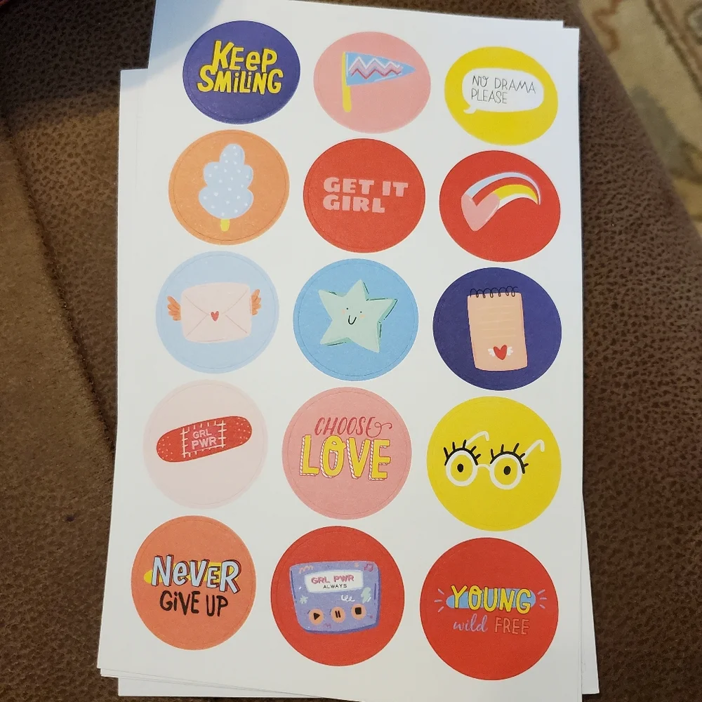 Batch of stickers to use in planners