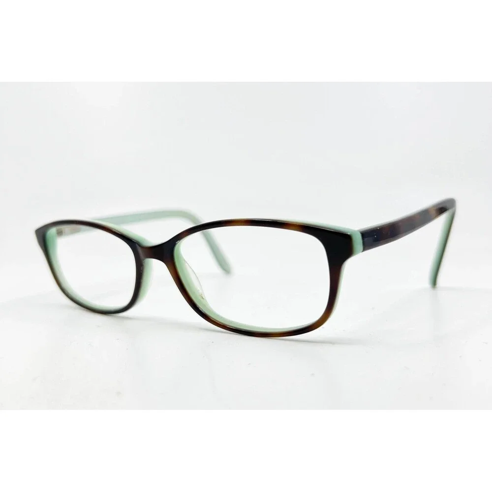Bulova Eyeglass Frames Womens Havana Mint Tortoise Oval Full Rim 53-16-140 53mm