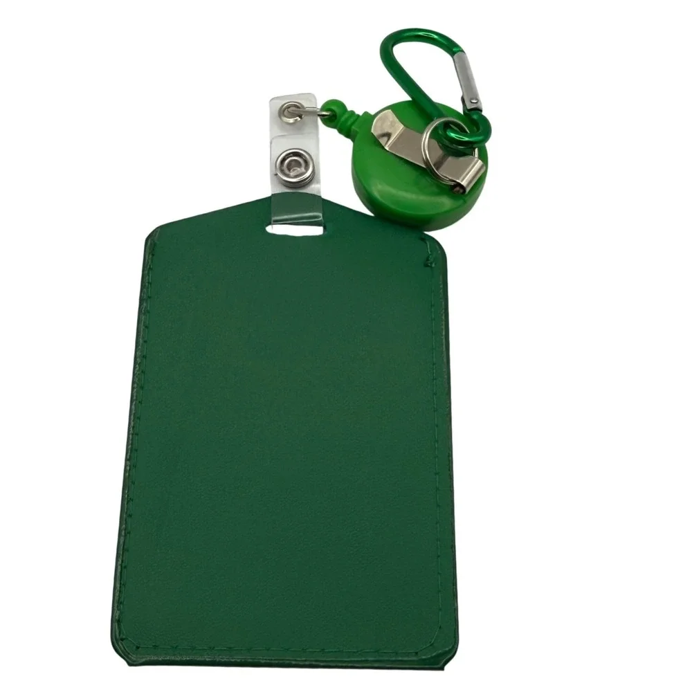N/A green retractable