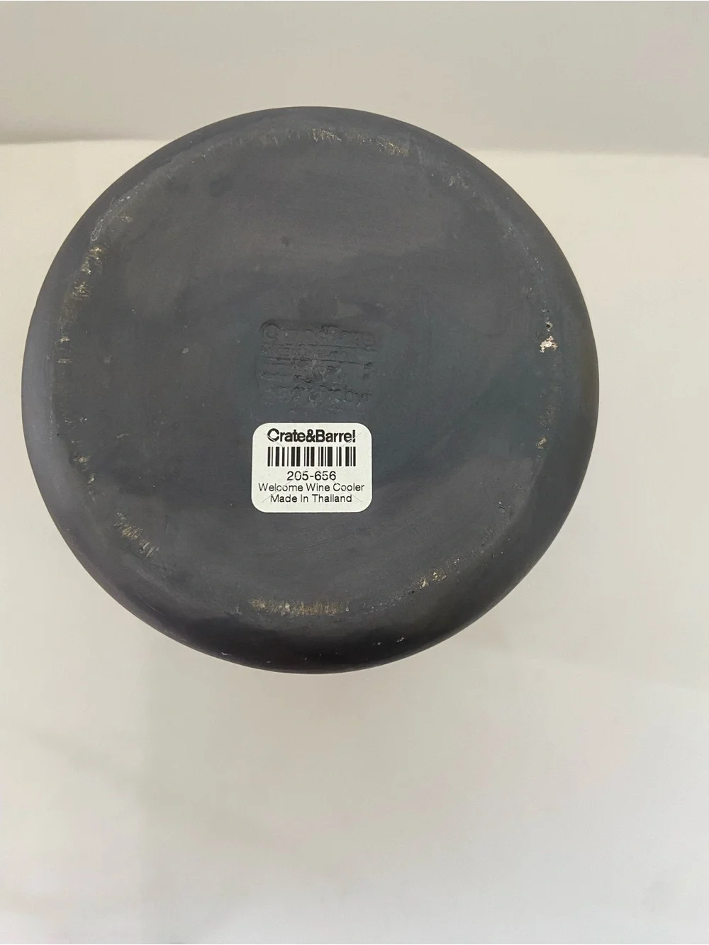 Crate&Barrel ceramic wine