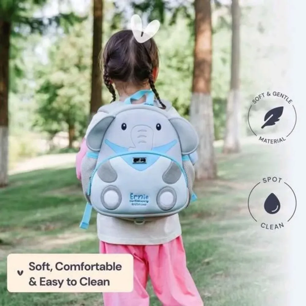 BabbleRoo Ernie the Elephant Kids / Toddler Backpack - NEW