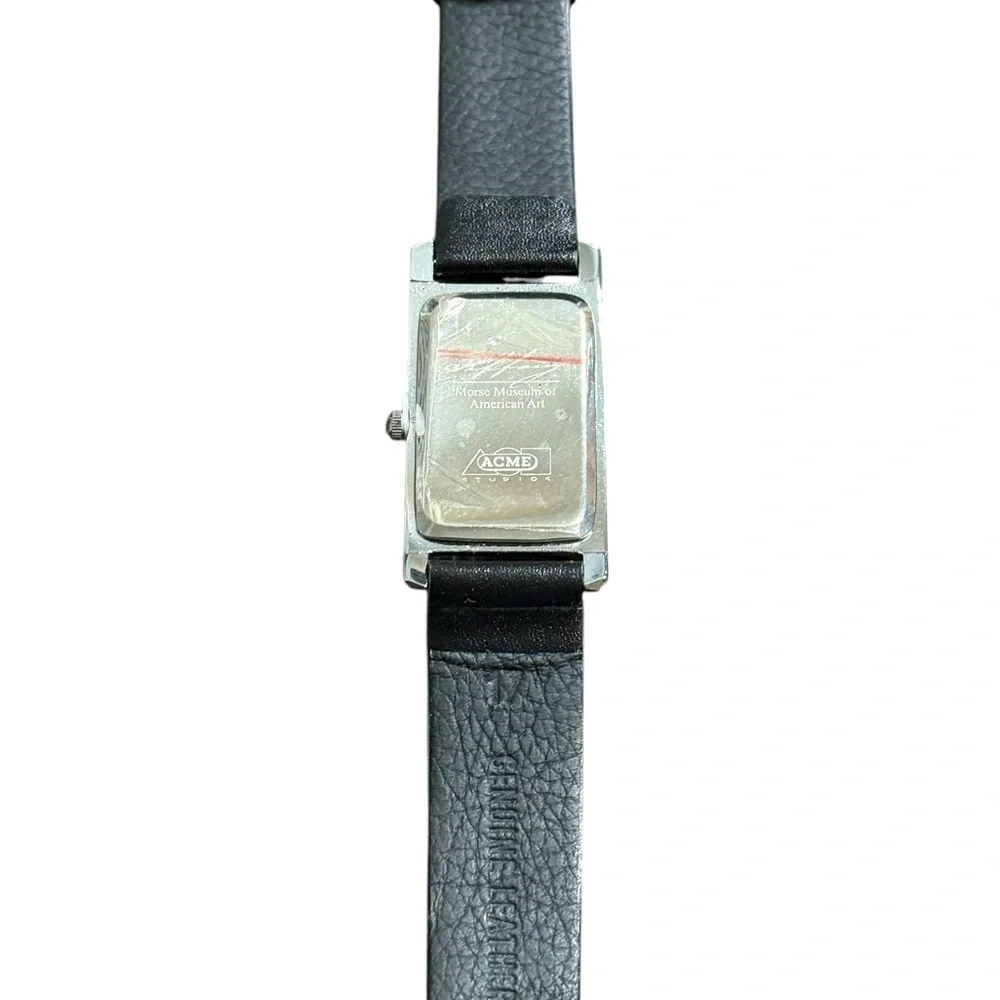 ACME Studio MORSE MUSEUM L.C. TIFFANY “Field of Lilies” Curvex Style tank Watch